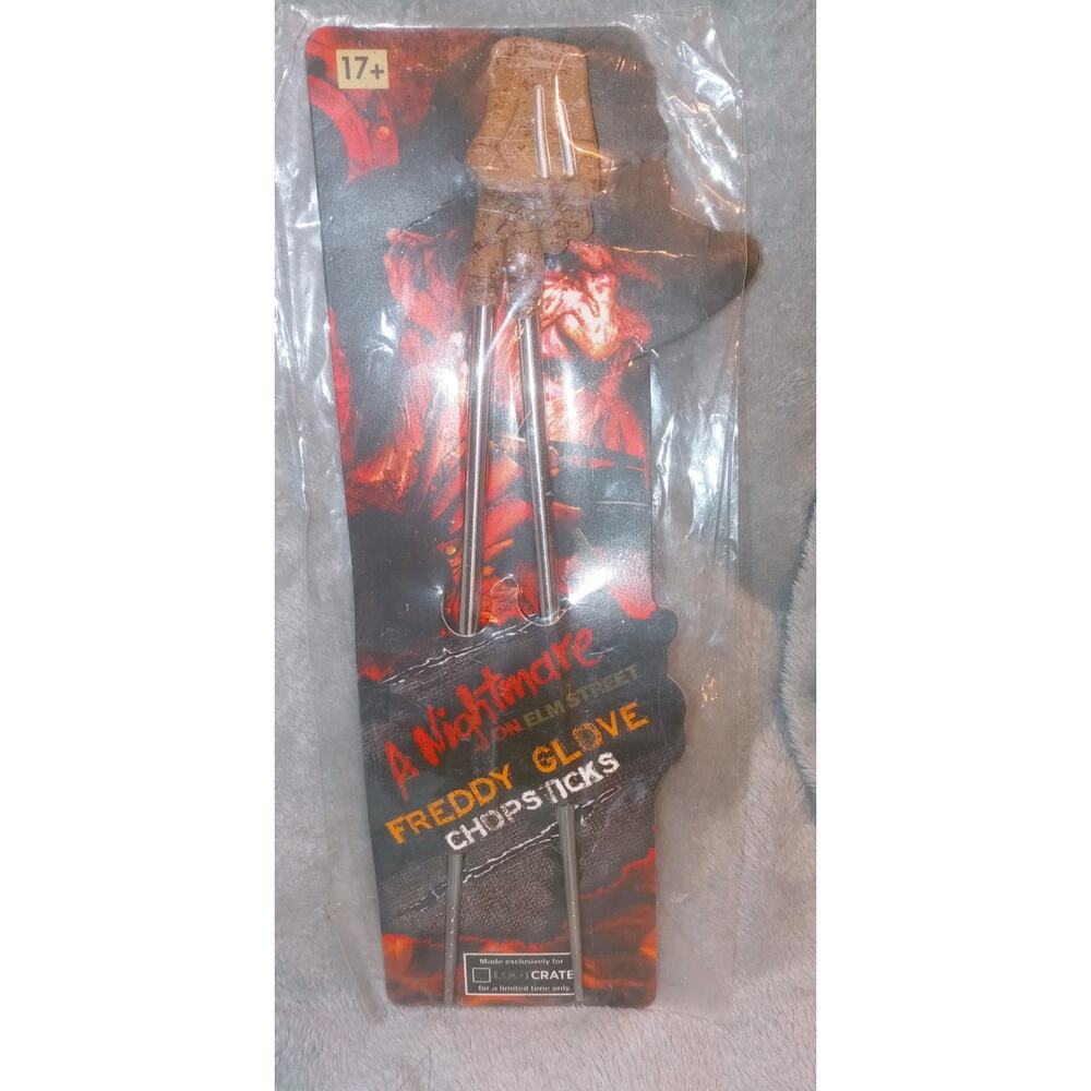 A Nightmare on Elm Street Freddy Chopsticks Loot Crate sealed